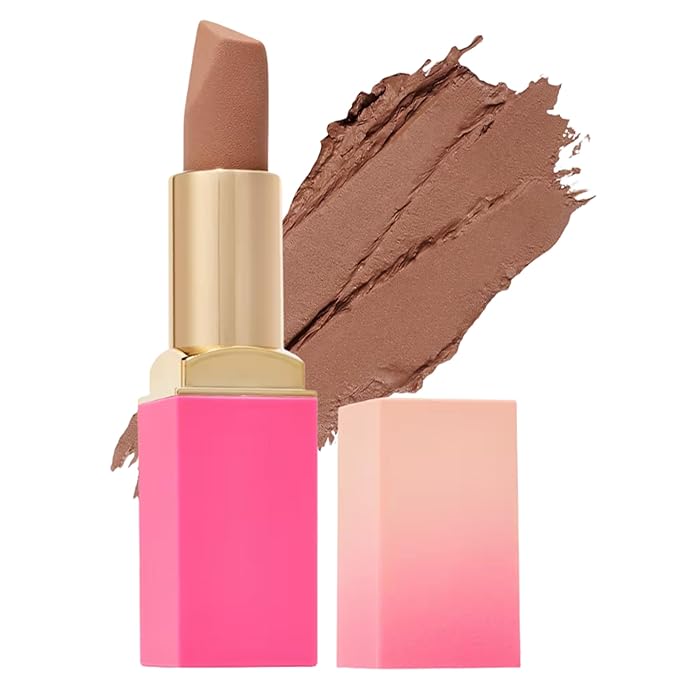 Juvia's Place The Nude Velvety Matte Lipstick Muted - Nude Velvety Long-lasting Rich-Color Lip Makeup, Creamy Lipstick with Matte Finish, Beauty & Lip Products