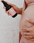 Belly Bundle - Organic Belly Balm and Natural Oil for Pregnancy Stretch Marks and Scars (5 piece set - SM)