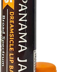 Panama Jack Sunscreen Lip Balm - SPF 45, Flavor Pack, Broad Spectrum UVA-UVB Sunscreen Protection, Prevents & Soothes Dry, Chapped Lips (Dreamsicle/Vanilla)