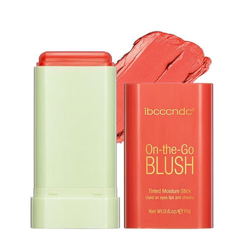 MEICOLY Multi Use Makeup Blush Stick,On-the-Go 2-in-1 Lip
