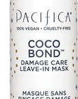 PACIFICA Beauty, Coco Bond Damage Care Leave-In Repair Mask Treatment, Dry & Damaged Hair from Bleach, Color, Chemical Services, Chlorine, & Heat, Coconut, Vegan