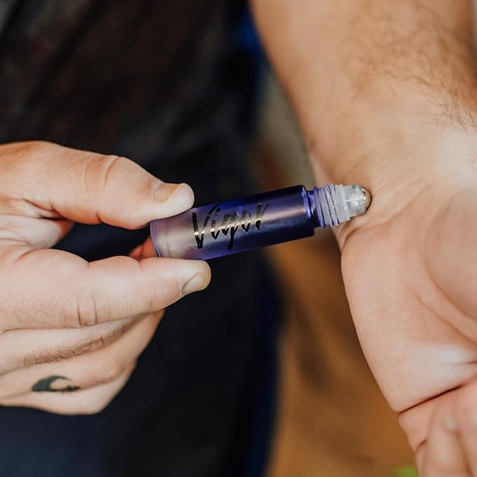 RawChemistry Vigor Pheromone Infused Cologne for Men Roll-On I Men's Cologne with Pheromones I Fragrances for Men