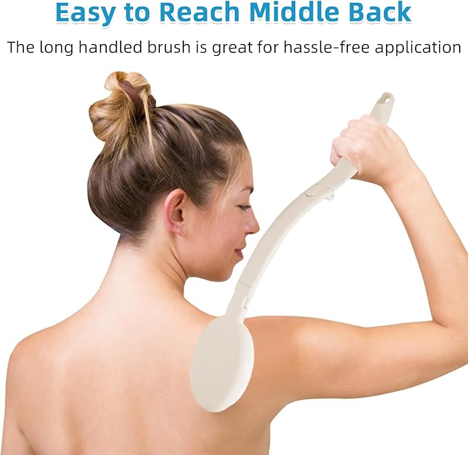 Lotion Applicator for Back,Legs,Feet, Self Application of Sunscreen, Sunless Self-Tanning, Skin Cream, Acne, Back Applicator for Lotion for Women