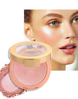 OULAC Lumious Blush Makeup| 2 in 1 Powdery 4.8g