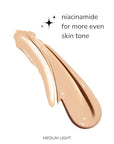 Emani Youth Defense Foundation with Hyaluronic Acid - Anti-Aging, Full Coverage - Protects Face and Brightens Skin Discoloration, Medium Light