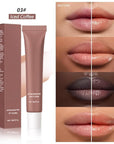 Summer Lip Butter Balm Lip Gloss, Ultra-Hydrating Natural Vegan Lip Balm, Sheer-Tinted Shine & Hydration, Soothes & Softens Dry Lips Skincare, Bálsamo labial hidratante #3 Iced Coffee