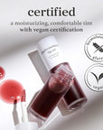 NOONI Korean Lip Oil - Applecranberry | Long-Lasting, Moisturizing, Plumping, Revitalizing for Dry Lips, Waterproof, No Peel Off, Hydrating, Nourishing Crystal Clear, 0.12 FL Oz