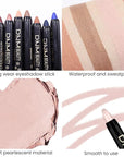 evpct Desert Matte Cream Eye Shadow Brightener Sticks Set for Eyes, Desert Matte Pencil Eye shadow Applicator Stick Pen Palette Makeup Waterproof sombras en crema para ojos 28#