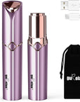 Facial Hair Removal for Women, Painless Electric Facial Hair Remover for Face, Chin，Upper Lip with USB Rechargeable