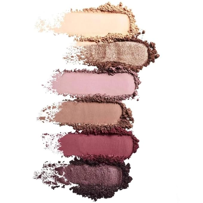 ILIA - The Necessary Eyeshadow Palette | Cruelty-Free, Vegan, Talc-Free, Matte, Satin + Metallic Highly Pigemented + Blendable Finishes (Cool Nude, 6 x 0.05 oz | 1.5 g)