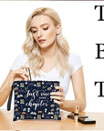 Book lovers gifts makeup bag