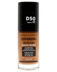 COVERGIRL Trublend Matte Made Liquid Foundation, D50 Deep 2 Count
