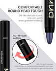 Kaely 2Pcs Cream Eyeshadow Sticks Set for Eyes Waterproof,Midnight Blue Shimmer Eye shadow Stick Pencil Pen Bulk sombras en crema para ojos 31+31