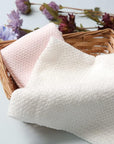 Super Soft Exfoliating Washcloth [Made in Japan] Shower Back Scrubber with Amino Acid Extract Blended as Moisturizing Essence, Exfoliating Towel for Sensitive Skin (Amino Acid Blended)