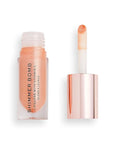 Makeup Revolution, Shimmer Bomb Lip Gloss, Infused With Vitamin E, Shimmery Finish, Available In 6 Shades, Starlight, 4.5ml
