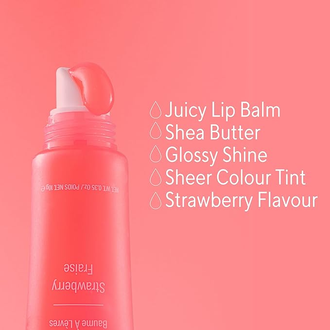 Wloss Away Lip Balm - 2 Piece Set - Strawberry 7 G