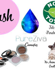 Sunkissed Shimmering Pink with Tints of Orange Blush Cruelty Free 4 G