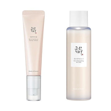 Beauty of Joseon Eye Serum and Replenishing Rice Milk Korean Skin Care