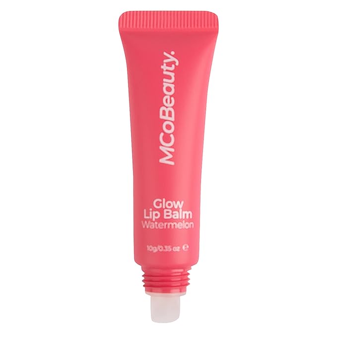 MCoBeauty Glow Lip Balm, Watermelon, Nourishing
