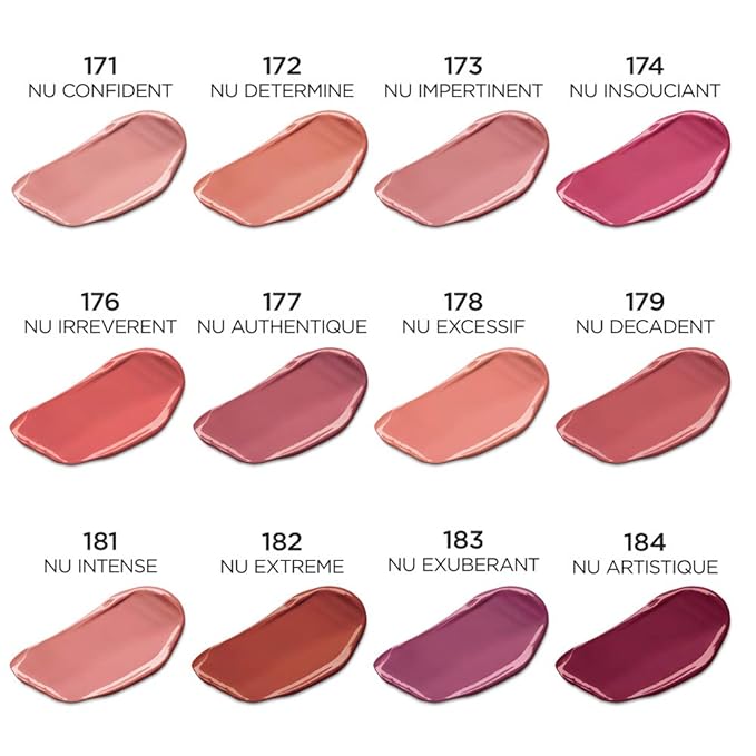 L'Oreal Paris Colour Riche Les Nus Lipstick, Nu Authentique, 0.13 Oz.