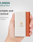 MR.GREEN Colorful Manicure Set Practical Pedicure Kits Nail Clippers Personal Care Tools Facial Hair Scissors with Fashion Case (Mr-6683 Orange)
