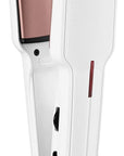 Conair Double Ceramic Flat Iron, 1 1/2-inch , White
