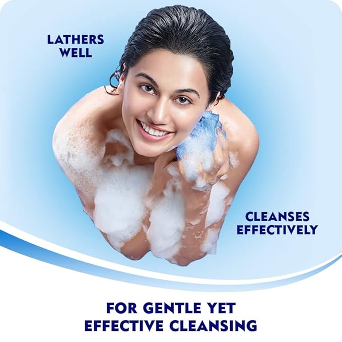 Nivea Bath Shower Water Lily Oil, 250 ML, Moisturizing Skin Cleanser with Oil Pearls and Water Lily Fragrance