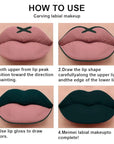 evpct 2Pcs Matte Dark Green Lipstick and Lip Liner Gloss Makeup Set matt Matte Liquid Lipstick Long Lasting Set 24H and with Lip Liner 23#