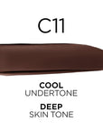 L'Oreal Paris True Match Super-Blendable Foundation, Medium Coverage Liquid Foundation Makeup, C11, Deep, 1 Fl Oz