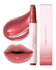 Nature Republic HONEY MELTING LIP (18 ROSE PINK) SOFT LIP STICK, Hydrating Gloss, Moisturizing balms, Sheer tint, Shine & Nude, Glowy Finish, korean make up