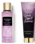 Victoria's Secret Fragrance Body Lotion & Body Mist Set (Love Spell Shimmer)