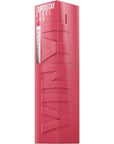 MAYBELLINE Super Stay Vinyl Ink Longwear No-Budge Liquid Lipcolor Make Up, Highly Pigmented Color and Instant Shine, Rogue, 1 Count