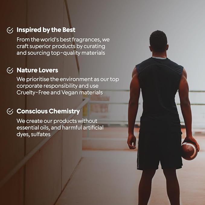 BellaVita Luxury G.O.A.T. Men's Eau De Parfum (3.4 fl.oz) | Natural Refreshing Notes of Bergamot, Lavender, Vetiver & Patchouli Oriental | Fresh Perfume for Men | Long-Lasting Perfume for Mens EDP