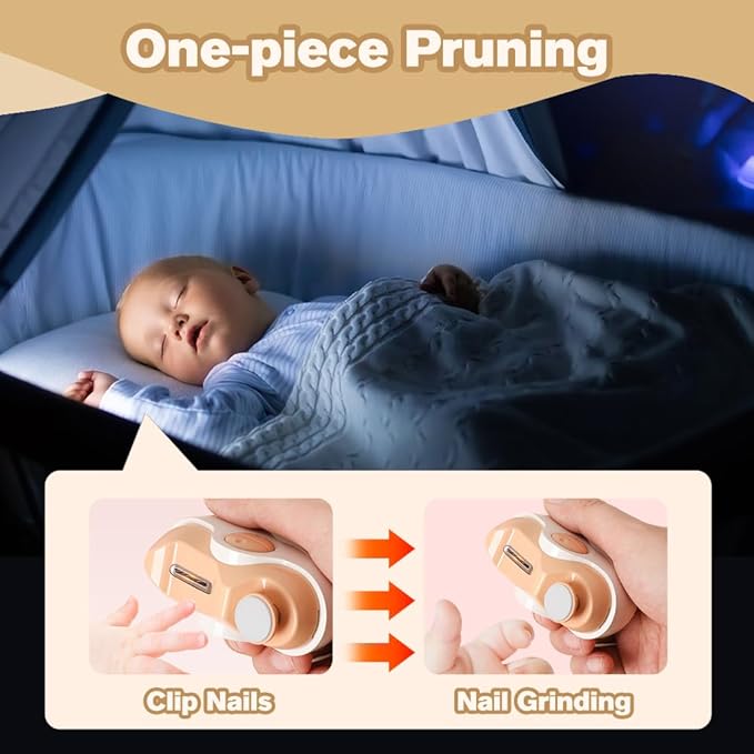 3 in 1 Electric Polishing Automatic Nail Clippers, 2026 New Automatic Nail Trimmer Clippers for Fingers and Toes with 2 Adjustable Speeds, Electric Toe Nail Cutter for Thick Toenails Seniors (Black)