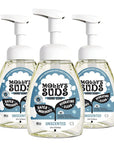 Molly's Suds Foaming Hand Soap - Made with Aloe and Coconut Oil | Moisturizing Hand Wash | Clean Ingredients, Infused with Essential Oils | Unscented - 8.25 Oz (Pack of 3)