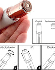 Facial Hair Remover Replacement Heads Gen 2 Double Ring Compatible with Flawless Facial Hair Removal Tool Generation 2
