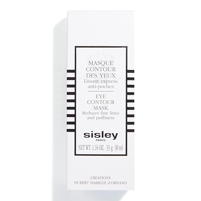 Sisley Paris Eye Contour Mask - 30 mL - 10-Minute Smoothing Mask to Reduce Under-Eye Puffiness, Fine Lines & Dark Circles