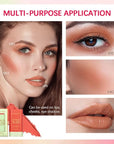 Soft Creamy Blush Stick, Multi-use Makeup Blush Stick