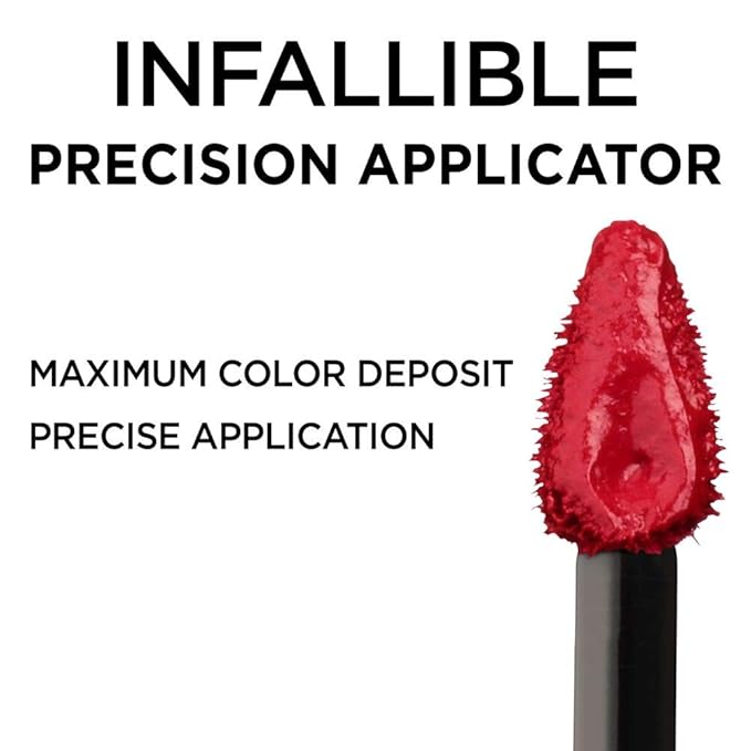 L’Oreal Paris Makeup Infallible 8 Hour Hydrating Lip Gloss, Barely Nude, 0.21 Fl Oz