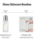 SUNGBOON EDITOR Rejuvenating Combo/Deep Collagen Boost Set | Face Mask (4ea) & Serum | Glass Skin & Firming Care Kit | 2.16M ppb Collagen + Volufiline | Korean Skincare | Stocking Stuffers for Women