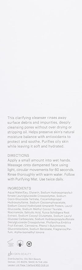 Glo Skin Beauty Purifying Gel Cleanser