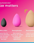 beauty blender Nude Makeup Sponge for a Flawless Natural Look, Perfect with Foundations, Powders & Creams