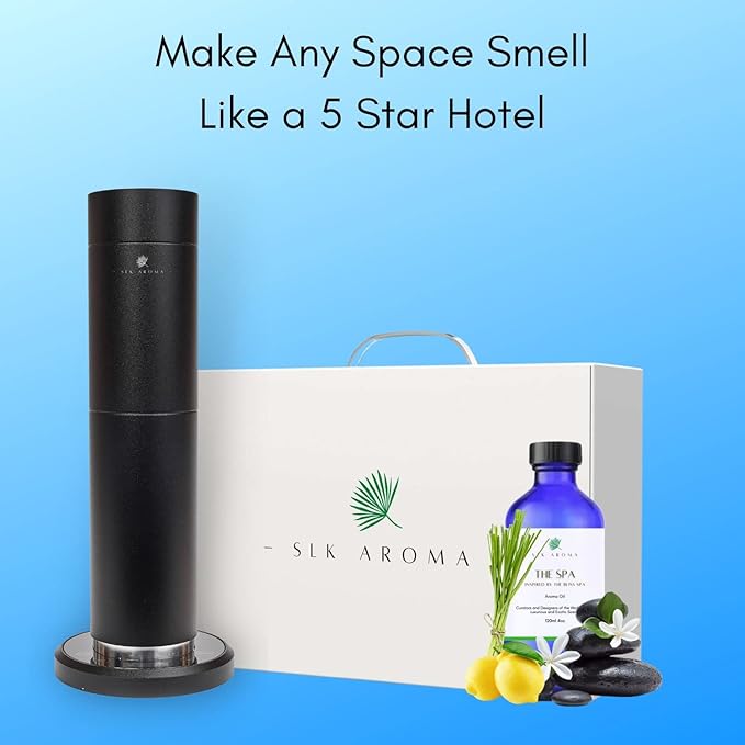 No. 18 (Delano), Ultra Luxury Hotel Scented Aroma Oil for Home Fragrance Diffusers - Waterless, and Ultrasonic - Niche Blend of Essential Oils - Sparkling Citrus, Green Tea, Lemongrass.