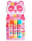 Lip Smacker Spring Panda Lip Balm Trio - Moisturizing, Soothing
