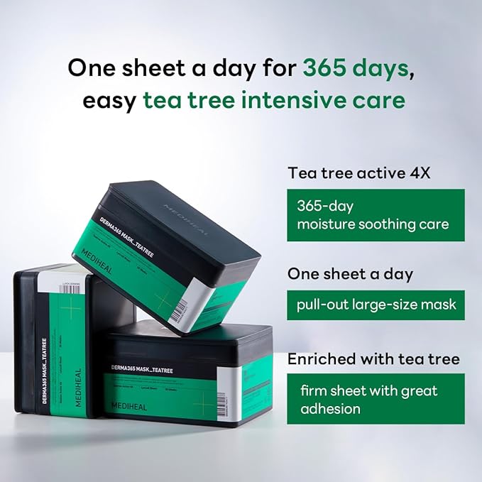 Mediheal Derma 365 Teetree Mask (30 Comforting