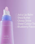 Wloss Away Lip Balm - 2 Piece Set - Blueberry 7 G