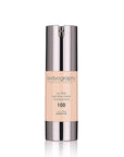 Bodyography Natural Finish Foundation Makeup (Light #100) Oil-Free Gluten-Free, Paraben-Free, 1 oz