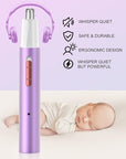 AHHFEI Rechargeable 5 in 1 Ear and Nose Hair Trimmer for Women, 2025 Professional Painless Eyebrow & Facial Hair Trimmer with Powerful Motor and Dual-Edge Blades Easy Cleansing