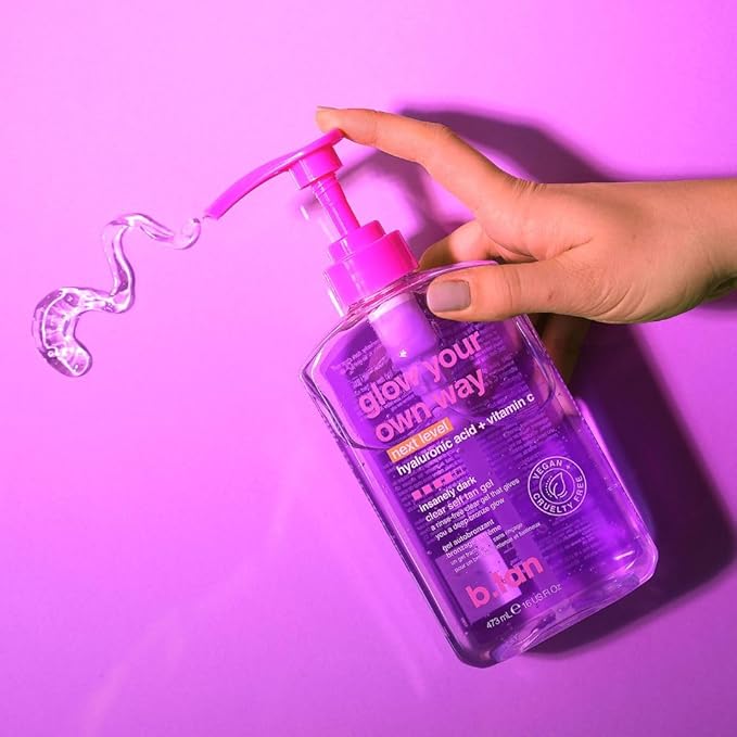 b.tan Dark Clear Self Tanning Gel