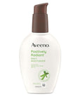 Aveeno Positively Radiant Daily Face Moisturizer with SPF 15 Sunscreen, Hydrating Facial Moisturizer with Soy Extract to Improve Skin Tone and Texture, Hypoallergenic Formula, Oil-Free, 4 FL OZ